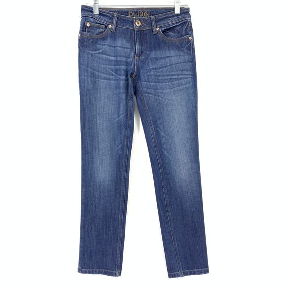 DL1961 Jeans Women's Size 25 4 Way Stretch 360 Comfort Skinny Blue - Picture 1 of 8